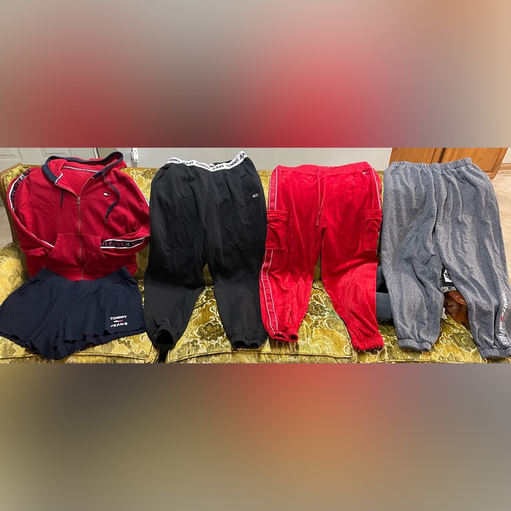 Tommy Hilfiger Womens Mixed Clothing Lot (5 Items) Size Large